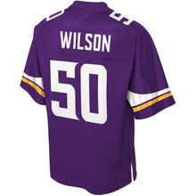 Load image into Gallery viewer, Eric Wilson Minnesota Vikings Pro Line Team Color Player Jersey – Purple 2018/2019