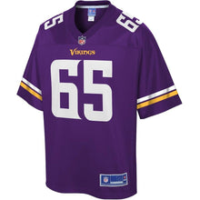 Load image into Gallery viewer, Pat Elflein Minnesota Vikings Pro Line Team Color Player Jersey – Purple 2018/2019
