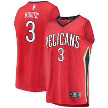 Load image into Gallery viewer, Nikola Mirotic New Orleans Pelicans Red Swingman Jersey 2018 - 2019