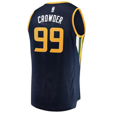 Load image into Gallery viewer, Jae Crowder Utah Jazz Branded Fast Break Player Jersey Navy- Icon Edition