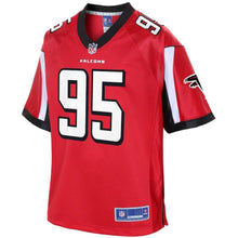 Load image into Gallery viewer, Youth Atlanta Falcons Jack Crawford NFL Pro Line Red Team Color Player Jersey