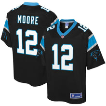 Load image into Gallery viewer, Youth Carolina Panthers DJ Moore NFL Pro Line Black Team Color Player Jersey