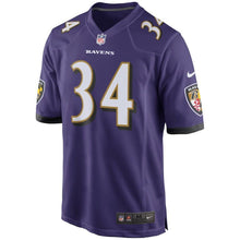 Load image into Gallery viewer, Alex Collins Baltimore Ravens Game Jersey – Purple 2018/2019
