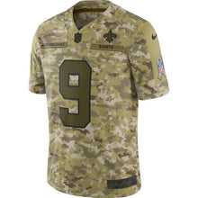 Load image into Gallery viewer, New Orleans Saints Drew Brees Camo Jersey 2018 - 2019