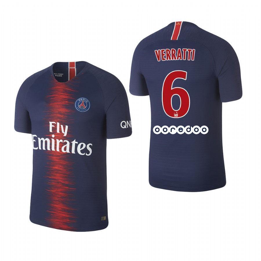 Marco Verratti Paris Saint-Germain Home Jersey 2018/19 – Badersy