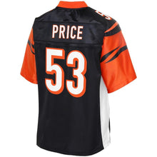 Load image into Gallery viewer, Youth Cincinnati Bengals Billy Price NFL Pro Line Black Player Jersey