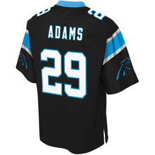 Load image into Gallery viewer, Youth Carolina Panthers Mike Adams NFL Pro Line Black Player Jersey
