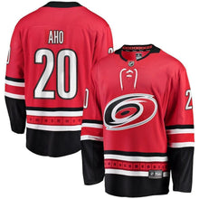 Load image into Gallery viewer, Sebastian Aho Carolina Hurricanes Player Swingman Jersey