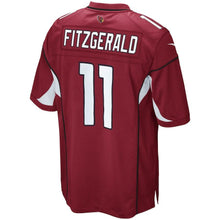 Load image into Gallery viewer, Youth Arizona Cardinals Larry Fitzgerald Nike Cardinal Team Color Game Jersey