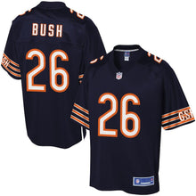Load image into Gallery viewer, Youth Chicago Bears Deon Bush NFL Pro Line Navy Player Jersey