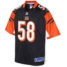 Load image into Gallery viewer, Youth Cincinnati Bengals Carl Lawson NFL Pro Line Black Player Jersey
