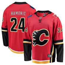 Load image into Gallery viewer, Travis Hamonic Calgary Flames Player Swingman Jersey
