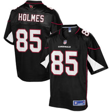 Load image into Gallery viewer, Youth Arizona Cardinals Gabe Holmes NFL Pro Line Black Alternate Player Jersey