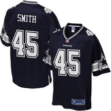 Load image into Gallery viewer, Youth Dallas Cowboys Rod Smith NFL Pro Line Navy Player Jersey