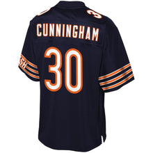 Load image into Gallery viewer, Youth Chicago Bears Benny Cunningham NFL Pro Line Navy Player Jersey