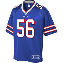 Load image into Gallery viewer, Youth Buffalo Bills Mike Love NFL Pro Line Royal Player Jersey