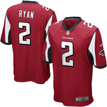 Load image into Gallery viewer, Youth Atlanta Falcons Matt Ryan Nike Black Alternate Game Jersey