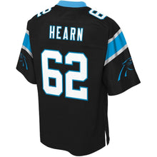 Load image into Gallery viewer, Youth Carolina Panthers Taylor Hearn NFL Pro Line Black Player Jersey