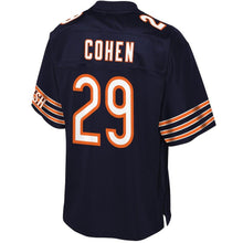 Load image into Gallery viewer, Youth Chicago Bears Tarik Cohen NFL Pro Line Navy Player Jersey