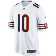 Load image into Gallery viewer, Youth Chicago Bears Mitchell Trubisky Nike White Game Jersey