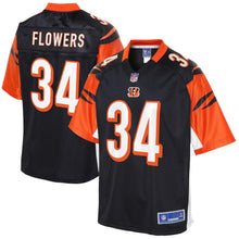 Load image into Gallery viewer, Youth Cincinnati Bengals Quinton Flowers NFL Pro Line Black Player Jersey