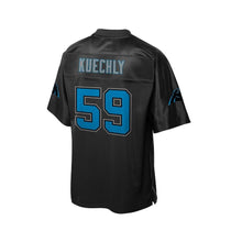 Load image into Gallery viewer, Youth Carolina Panthers Luke Kuechly NFL Pro Line Black Reverse Fashion Jersey
